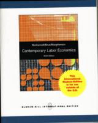 Contemporary Labor Economics 0070166757 Book Cover