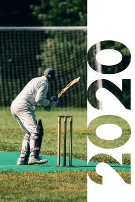 2020: Fast bowler cricket Cool Planner Calendar... 1694229580 Book Cover