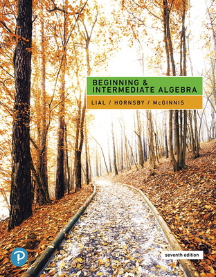 Beginning & Intermediate Algebra 0134896955 Book Cover