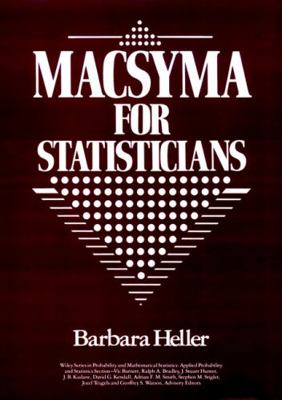 Macsyma for Statisticians 0471625906 Book Cover