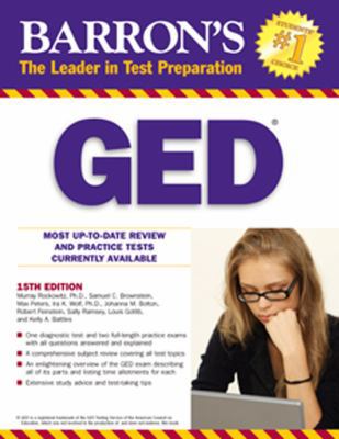 Barron's GED: High School Equivalency Exam 0764144634 Book Cover