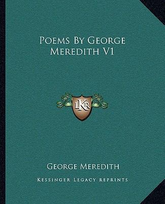 Poems By George Meredith V1 1162680113 Book Cover