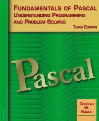 Fundamentals of Pascal,Understanding Programmin... 0314205543 Book Cover