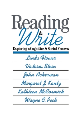 Reading-To-Write: Exploring a Cognitive and Soc... 019506190X Book Cover