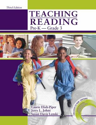 Teaching Reading Pre-K to Grade 3 W/CD-ROM 0757538762 Book Cover
