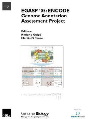 Egasp '05: ENCODE Genome Annotation Assessment ... 0954027825 Book Cover