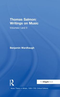 Thomas Salmon: Writings on Music: Two Volume Set 1409465039 Book Cover