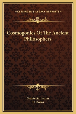 Cosmogonies Of The Ancient Philosophers 1169197167 Book Cover