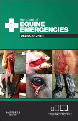 Handbook of Equine Emergencies 0702045454 Book Cover