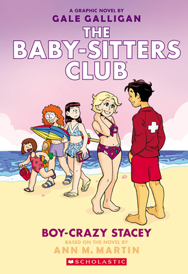 Boy-Crazy Stacey: A Graphic Novel (the Baby-Sit... 1338888293 Book Cover