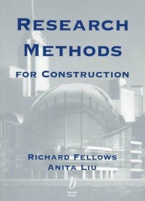 Research Methods for Construction 0632042443 Book Cover
