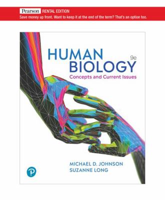 Human Biology: Concepts and Current Issues 0134834089 Book Cover