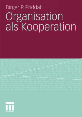 Organisation ALS Kooperation [German] 3531172573 Book Cover