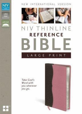 Thinline Reference Bible-NIV-Large Print [Large Print] 0310436443 Book Cover