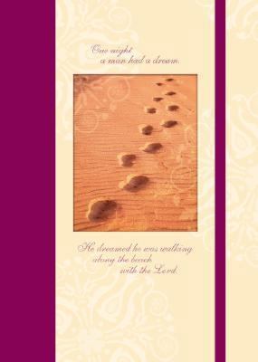 Footprints in the Sand: One Night a Man Had a D... 0768326540 Book Cover