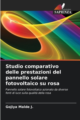 Studio comparativo delle prestazioni del pannel... [Italian] 6205260166 Book Cover