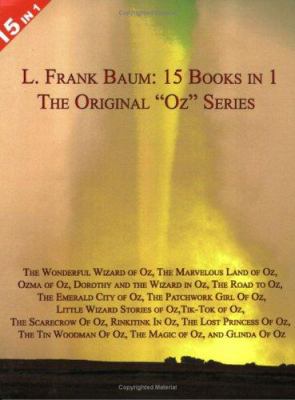 15 Books in 1: L. Frank Baum's Original Oz Seri... 0954840135 Book Cover