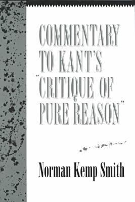 Commentary to Kants Critique Pure 1573923117 Book Cover