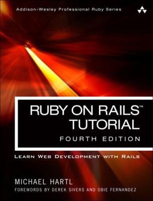 Ruby on Rails Tutorial: Learn Web Development w... 0134598628 Book Cover