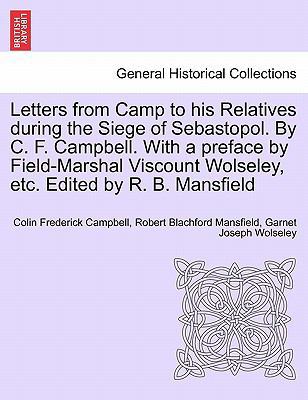 Letters from Camp to His Relatives During the S... 1241447233 Book Cover