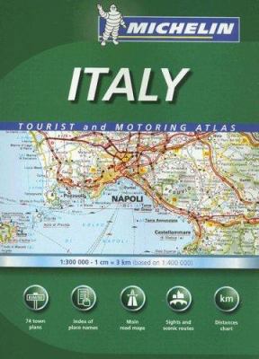 Michelin Italy Tourist and Motoring Atlas 206712417X Book Cover