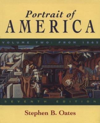Portrait of America Vol. 2 from 1865 7th ed. 0395900786 Book Cover