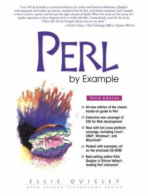 Perl by Example [With CDROM] 0130282510 Book Cover