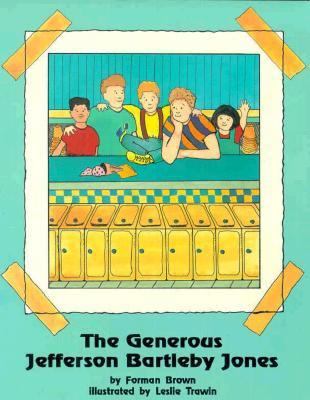 Cover of The Generous Jefferson Bartleby Jones.
