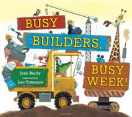 Busy Builders, Busy Week! 1619635569 Book Cover