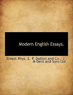 Modern English Essays. 1140282638 Book Cover