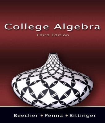 College Algebra with MyMathLab 0321479262 Book Cover