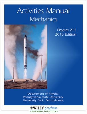 Activites Manual Mechanics Physics 211 PSU 0470886153 Book Cover