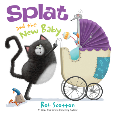 Splat and the New Baby 0062133896 Book Cover