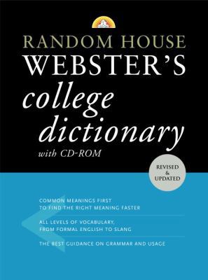 Random House Webster's College Dictionary [With... 0375426000 Book Cover