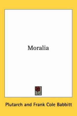 Moralia 141790500X Book Cover