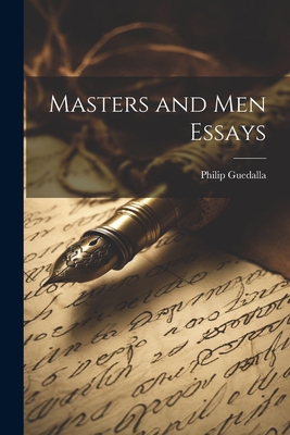 Masters and Men Essays 1022155881 Book Cover