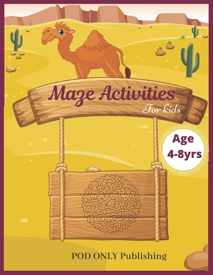 Maze Activities For Kids: Vol. 4 Beautiful Funn... 1677053836 Book Cover