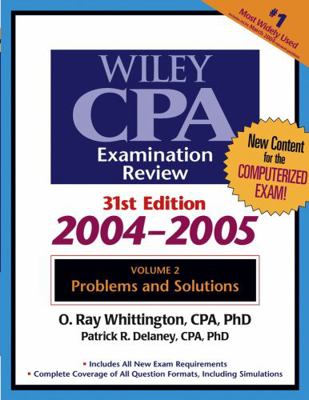 Wiley CPA Examination Review, Problems and Solu... 0471656291 Book Cover