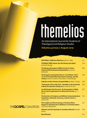 Themelios, Volume 44, Issue 2 1532699379 Book Cover