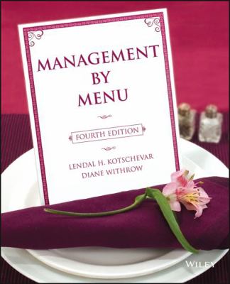 Management by Menu B00A2N6WDO Book Cover