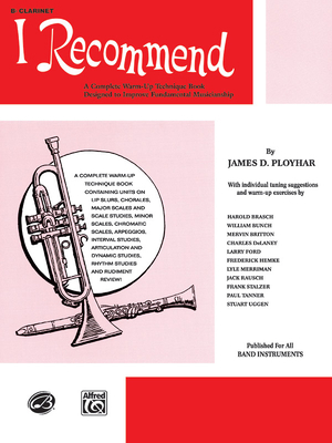 I Recommend: B-flat Clarinet B00072XL2A Book Cover