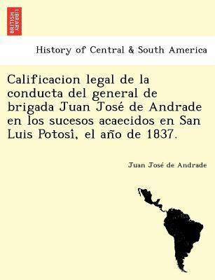 Calificacion legal de la conducta del general d... [Spanish] 1241767300 Book Cover