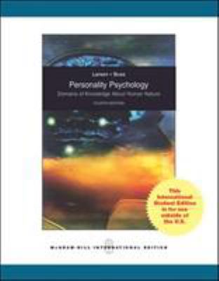 Personality Psychology: Domains of Knowledge ab... 0071310541 Book Cover