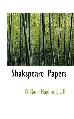 Shakspeare Papers 1116395533 Book Cover