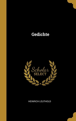 Gedichte [German] 0270797653 Book Cover