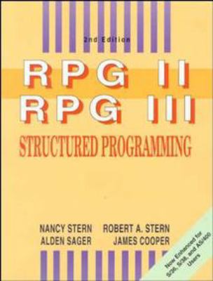 RPG II and RPG III Structured Programming 0471521965 Book Cover