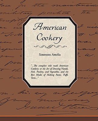 American Cookery 1438501722 Book Cover