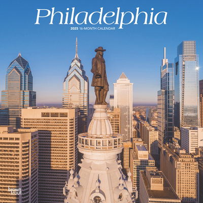 Philadelphia 2025 12 X 24 Inch Monthly Square W... 1975475534 Book Cover