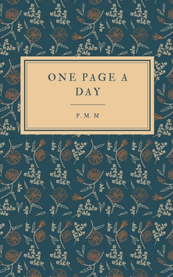 One Page A Day B0FXJCBS74 Book Cover