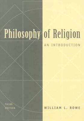 Philosophy of Religion: An Introduction 0534574254 Book Cover